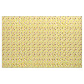 Fun Kids gelb lächelnd Emoji Gesichtspattern Stoff (Yard (91,4 cm))