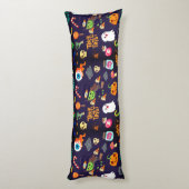 Fun Kids Halloween Candy Zombie Witch Ghost Brains Seitenschläferkissen (Rückseite (Vertikal))