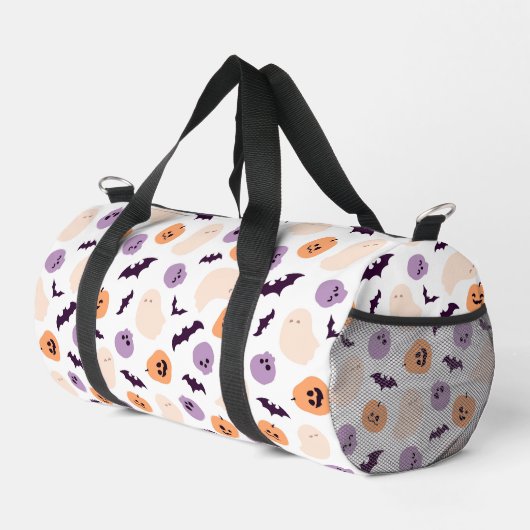 Fun Kids Halloween Muster Duffle Bag (Rechte Ecke)