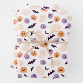 Fun Kids Halloween Muster Geschenkpapier Set (Beispiel)