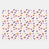 Fun Kids Halloween Muster Geschenkpapier Set (Vorderseite)