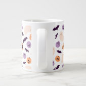 Fun Kids Halloween Muster Jumbo-Tasse (Rückseite)