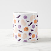 Fun Kids Halloween Muster Jumbo-Tasse (Vorderseite)