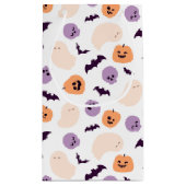 Fun Kids Halloween Muster Kleine Geschenktüte (Rückseite)