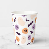 Fun Kids Halloween Muster Pappbecher (Links)