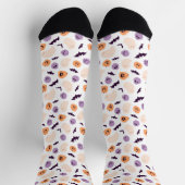 Fun Kids Halloween Muster Socken (Oben)