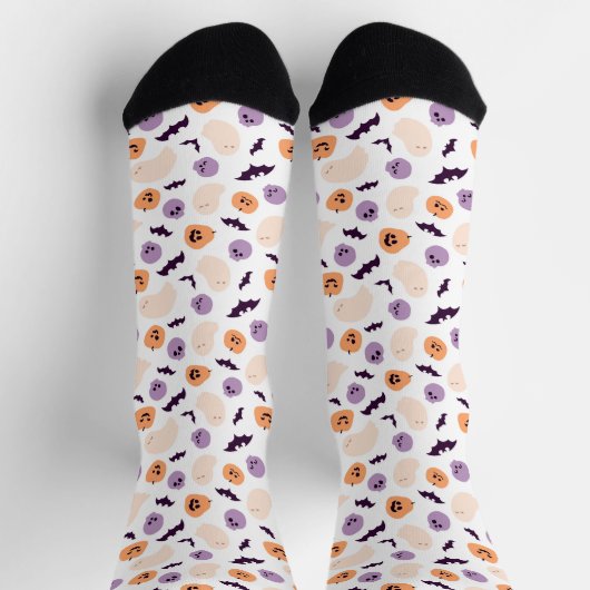 Fun Kids Halloween Muster Socken (Oben)