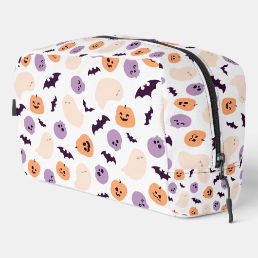 Fun Kids Halloween Muster Waschbeutel (Rechte Ecke)