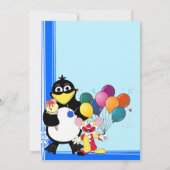 Fun-Kindergeburtstag-Party Einladung (Rückseite)