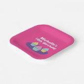 Fun Kind's cupcake Geburtstagsparty Brink Pappteller (Gewinkelt)