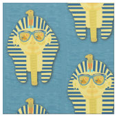 Fun King Tut Pattern Stoff (Nahaufnahme)