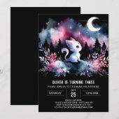 Fun Kitten Cat Birthday Einladung (Vorne/Hinten)