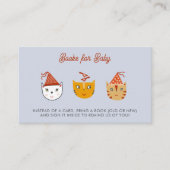 Fun Kitty Cat Baby Shower Books for Baby Begleitkarte (Vorderseite)