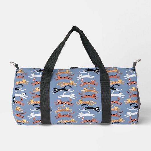 Fun Kitty Cat Duffle Bag (Vorderseite)