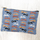 Fun Kitty Cat Pattern Zubehörtasche