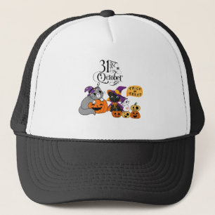 Fun Kitty Halloween Truckerkappe