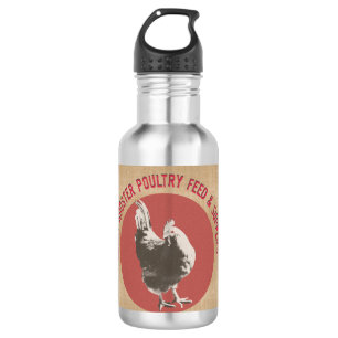 FUN Körbensack-Design auf einer Wasserflasche