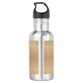 FUN Körbensack-Design auf einer Wasserflasche (Rückseite)