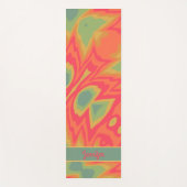 Fun Krawatte getaucht Inspiriert farbenfroh Abstra Yogamatte (Vorderseite)