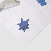 Fun Küstenseashell blau 10lb Gewebepapier, weiß Seidenpapier (Ausschnitt)