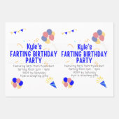 Fun Kyle Birthday Party Geschenkpapier Set (Vorderseite 3)
