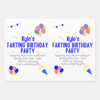 Fun Kyle Birthday Party Geschenkpapier Set