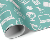 Fun Labrador Geschenkpapier (Rolleneckpunkt)