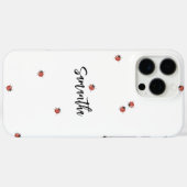 Fun Ladybug Case-Mate iPhone Hülle (Rückseite (Horizontal))