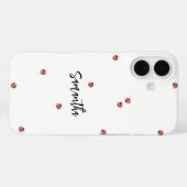 Fun Ladybug Case-Mate iPhone Hülle (Rückseite (Horizontal))