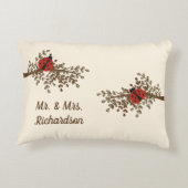 Fun Ladybug Design Dekokissen (Rückseite)