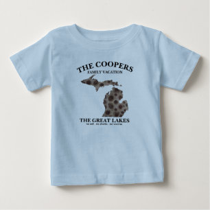 Fun Lake Michigan Grosser Staat Staat Petoskey Fel Baby T-shirt