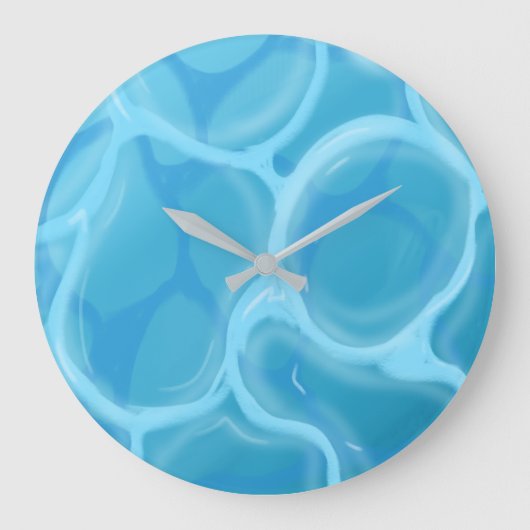 fun lake theme clock große wanduhr (Vorderseite)
