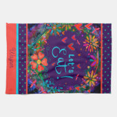 Fun Lass's Eat Quote Blumenkohl Name Küche Geschirrtuch (Horizontal)