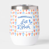 Fun "Last Splash" Thema Personalisiert Bachelorett (Vorderseite)
