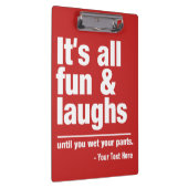 FUN & LAUGHS-Farbabdeckung Klemmbrett (Rechts)