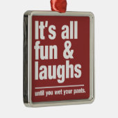FUN & LAUGHS-Farbdekoration Ornament Aus Metall (Rechts)