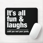 FUN & LAUGHS-Farbmousepad Mousepad (Mit Mouse)