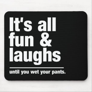 FUN & LAUGHS-Farbmousepad Mousepad