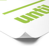 FUN & LAUGHS-Farbposter Poster (Ecke)