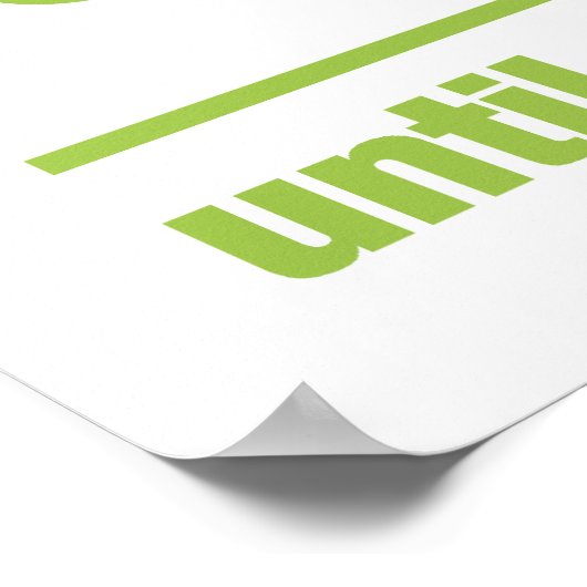 FUN & LAUGHS-Farbposter Poster (Ecke)