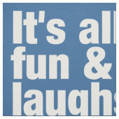 FUN & LAUGHS-Farbstoff Stoff (Muster)
