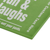 FUN & LAUGHS-Farbzuschneidebretter Schneidebrett (Ecke)
