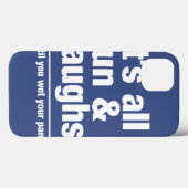 FUN & LAUGHS-Gehäuse für benutzerdefinierte Farbe  Case-Mate iPhone Hülle (Rückseite (Horizontal))