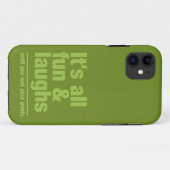 FUN & LAUGHS-Gehäuse für iPhone-Farbe Case-Mate iPhone Hülle (Rückseite (Horizontal))