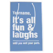 FUN & LAUGHS-Geschenktüten Mittlere Geschenktüte (Vorderseite)