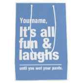 FUN & LAUGHS-Geschenktüten Mittlere Geschenktüte (Rückseite)