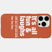 FUN & LAUGHS-Hüllen Case-Mate iPhone Hülle (Rückseite (Horizontal))