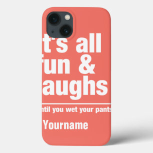 FUN & LAUGHS individuelle Name & Farb-Hüllen Case-Mate iPhone Hülle