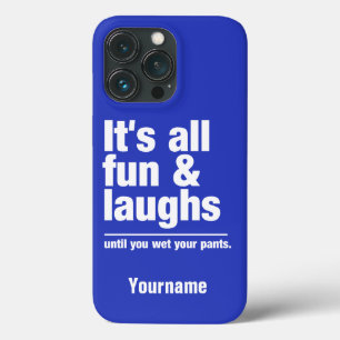 FUN & LAUGHS individuelle Name- und Farbtelefonfäl Case-Mate iPhone Hülle
