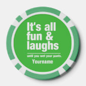 FUN & LAUGHS-Poker-Chips Pokerchips (Rückseite)